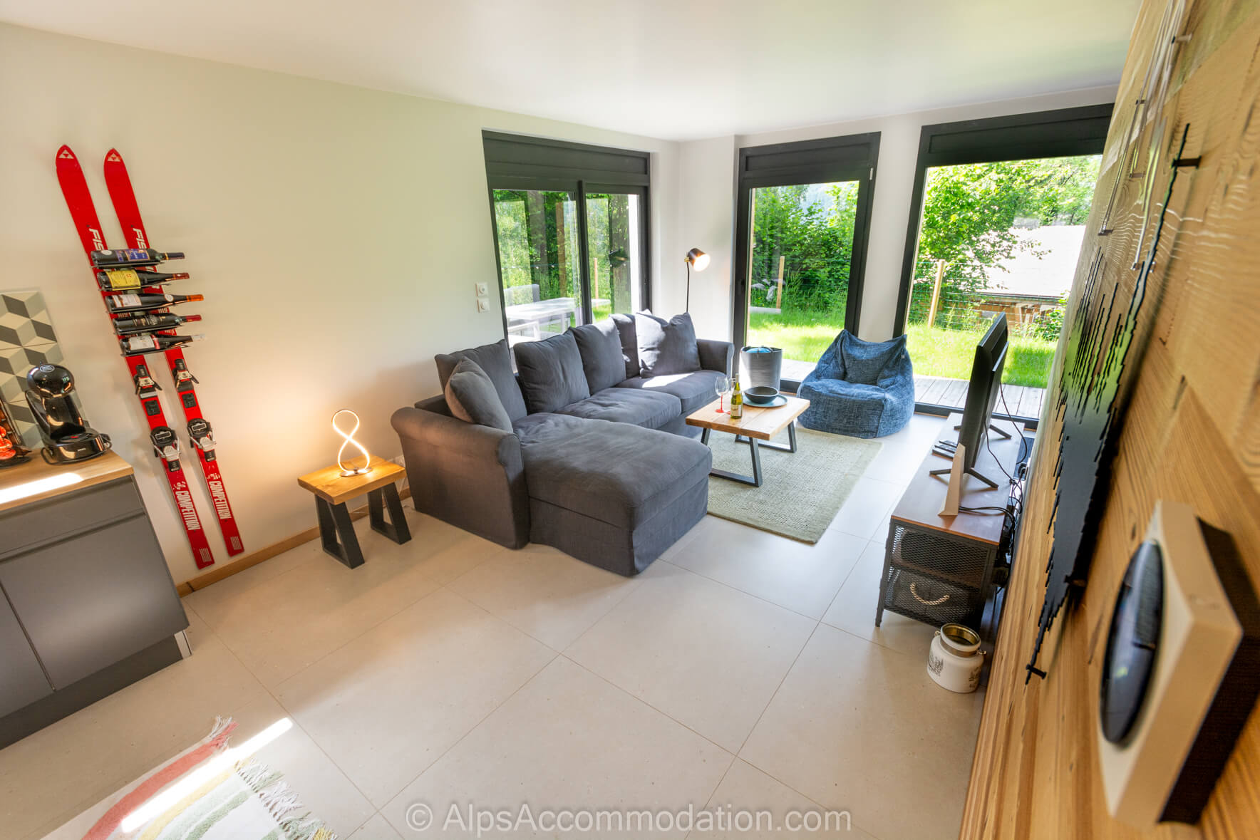 Apartment Neige et Etoiles Samoëns - A light and spacious open plan layout